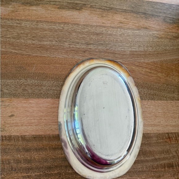 Vintage ANDOVERSPO EPNS A1477 11 Inch Silver Plate, Serving Dish - Picture 3 of 5